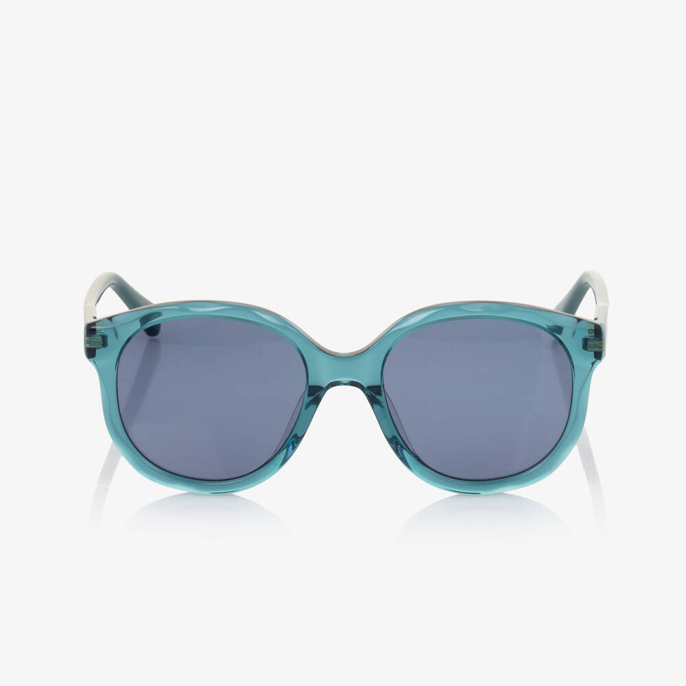Chloé-Girls Teal-Tinted Summer Shades | Childrensalon Outlet