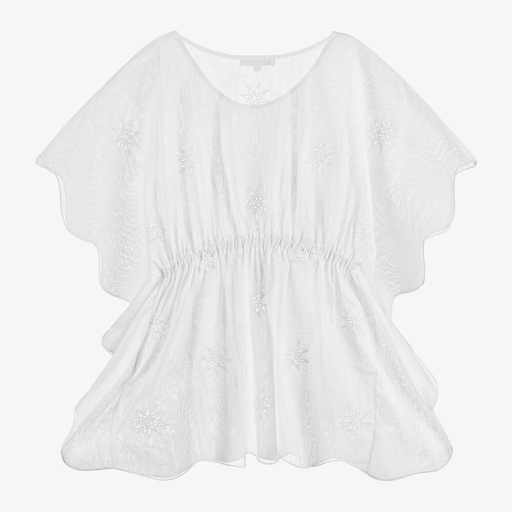 Ladies white kaftan hotsell