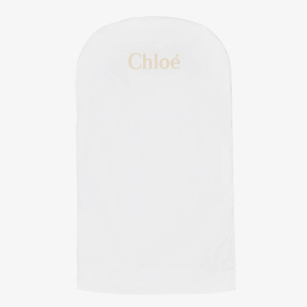 Chloé-Girls Wool Dress with Pleats | Childrensalon Outlet