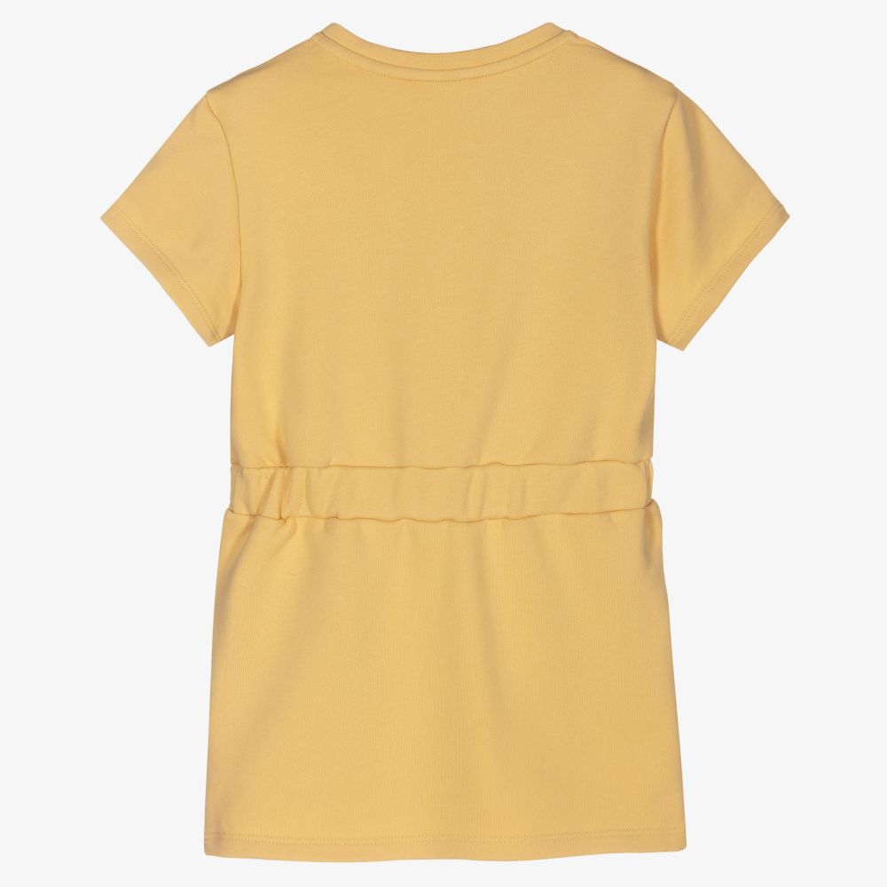 Chlo Girls Yellow Sweatshirt Dress Childrensalon Outlet