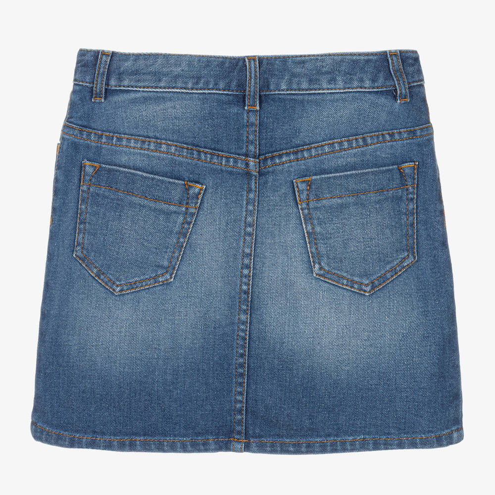 Chloé-Синяя джинсовая мини-юбка | Childrensalon Outlet