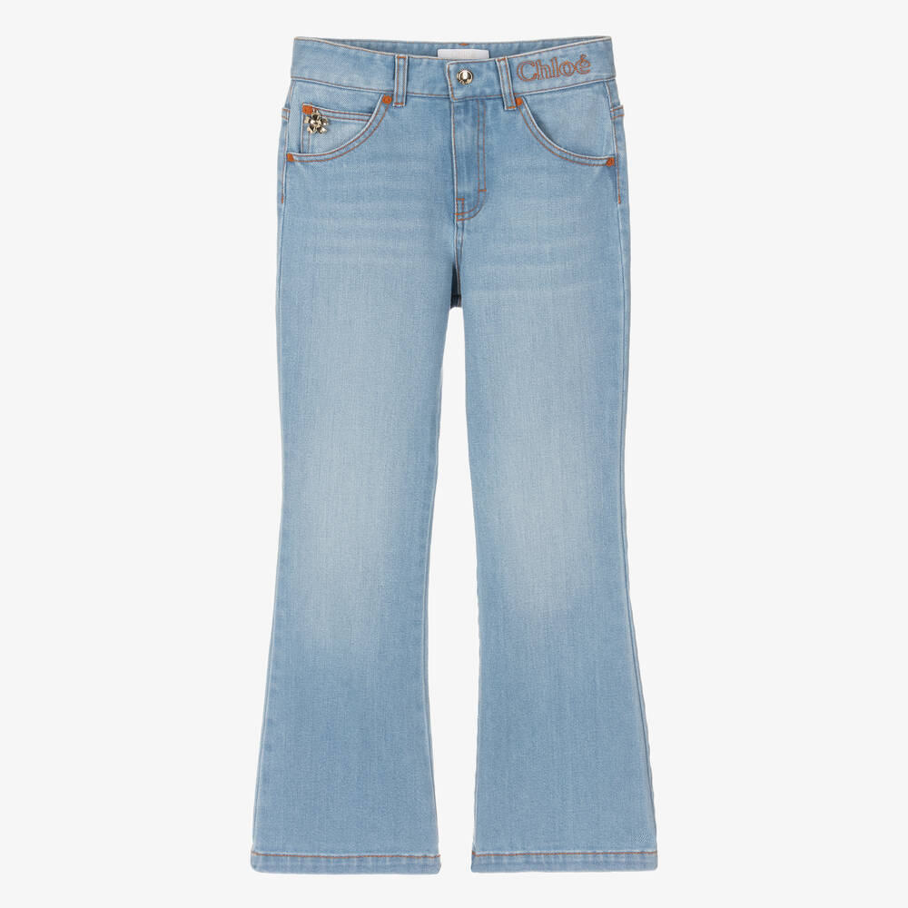 Denim jeans for girls top