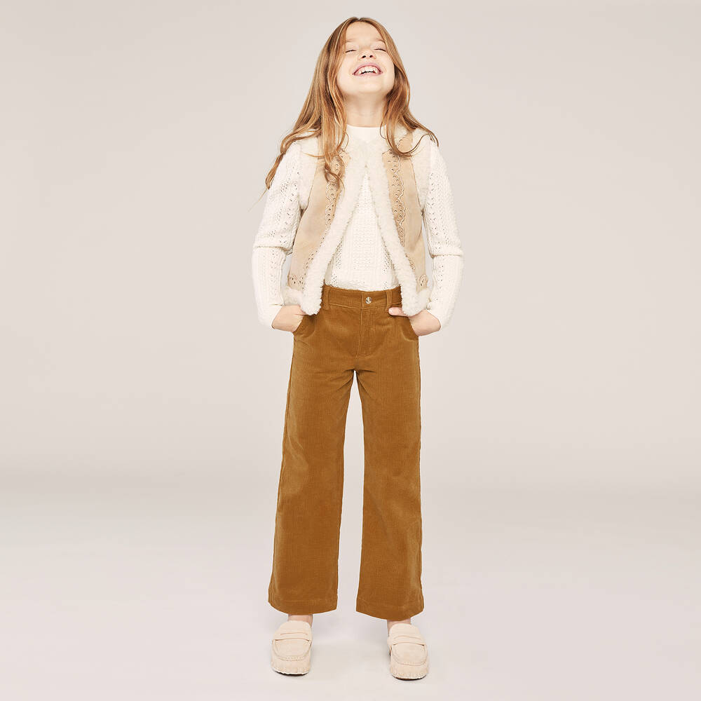 Chlo Teen Girls Corduroy Trousers Childrensalon Outlet