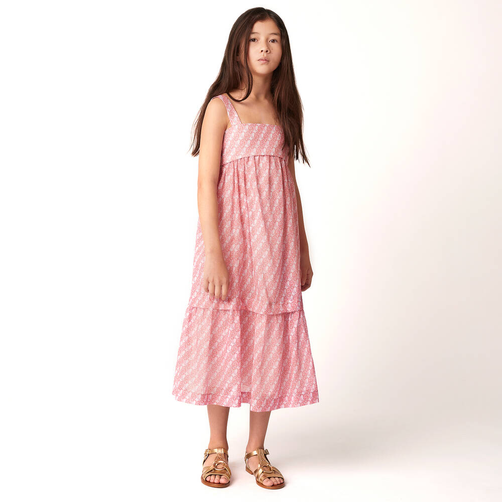 Chloé-Платье миди с сердечками для девочек-подростков | Childrensalon Outlet