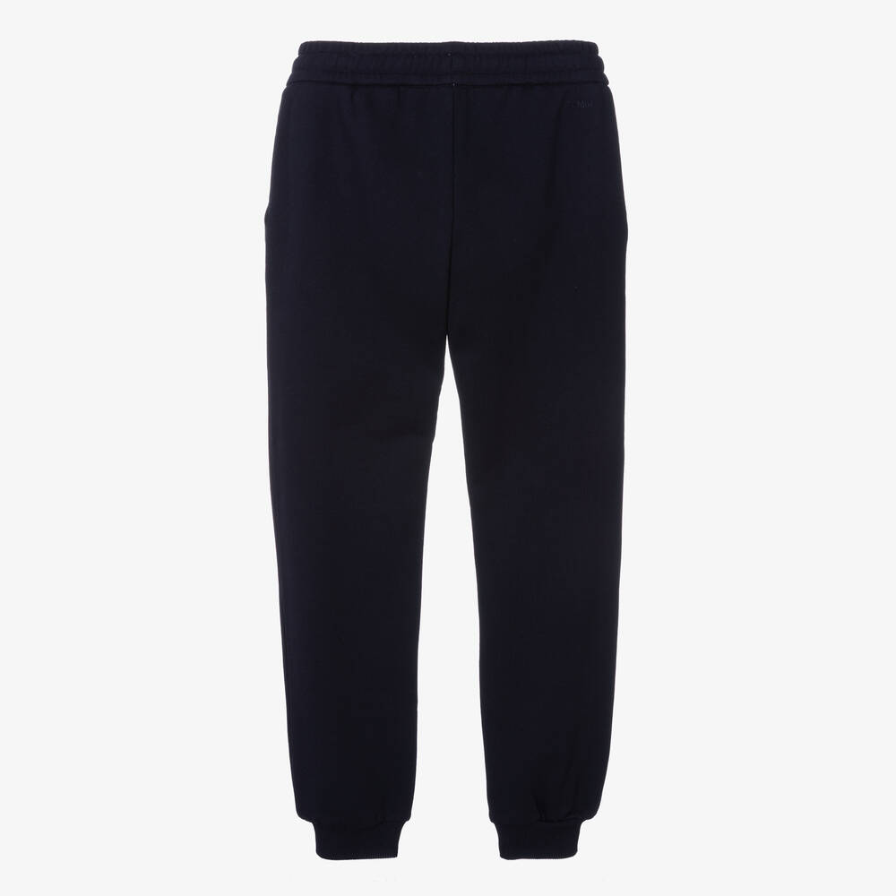 Girls navy joggers cheap