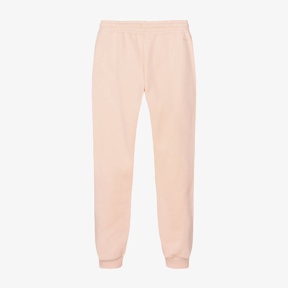 Chloé-Розовые хлопковые джоггеры для девочек-подростков | Childrensalon Outlet