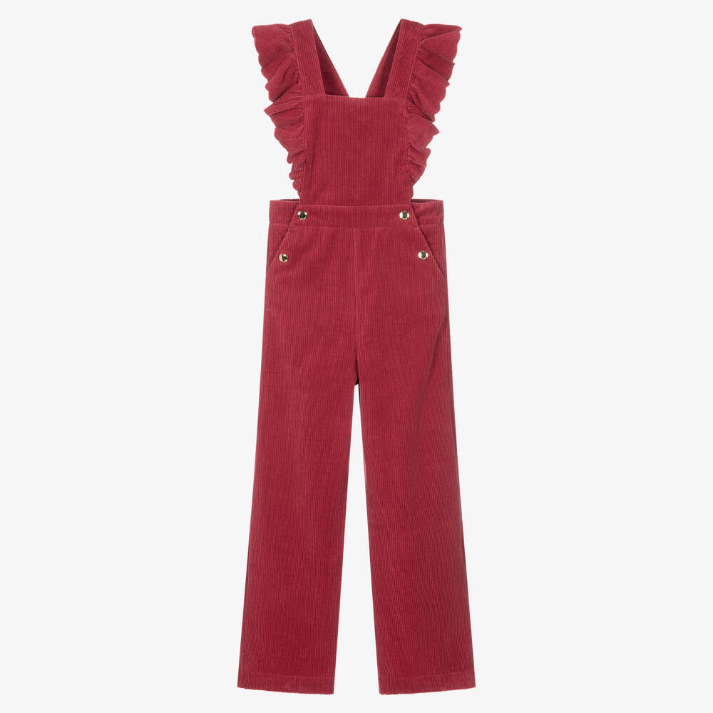 Chloé - Rosa Teen Latzhose für Mädchen | Childrensalon