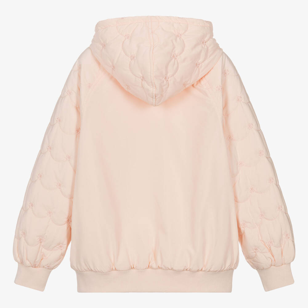 Chloé-Teen Girls Pink Embroidered Jacket | Childrensalon Outlet