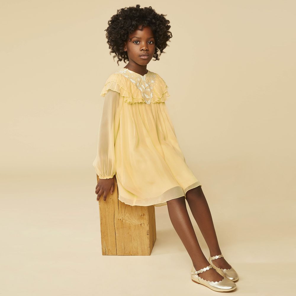 Chloe top yellow dress