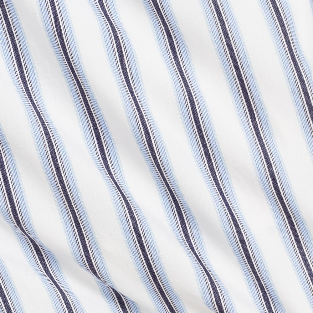 Chloé-White & Blue Cotton Playsuit | Childrensalon Outlet