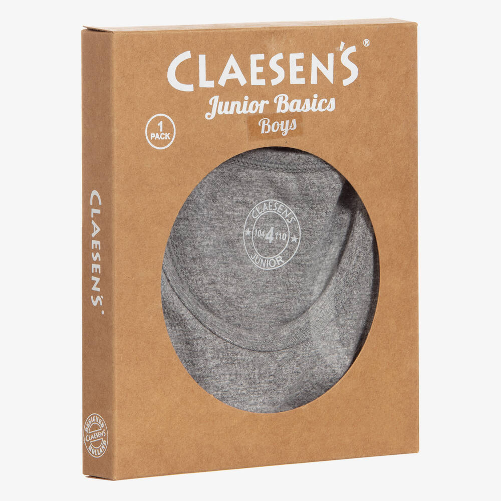  كلايسنز-توب فيست قطن لون رمادي للأولاد | Childrensalon Outlet