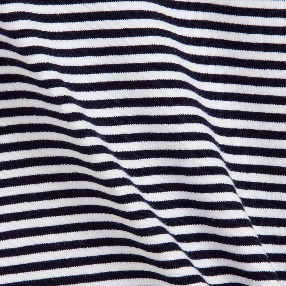 Claesen's-Girls Blue & White Cotton Vest | Childrensalon Outlet