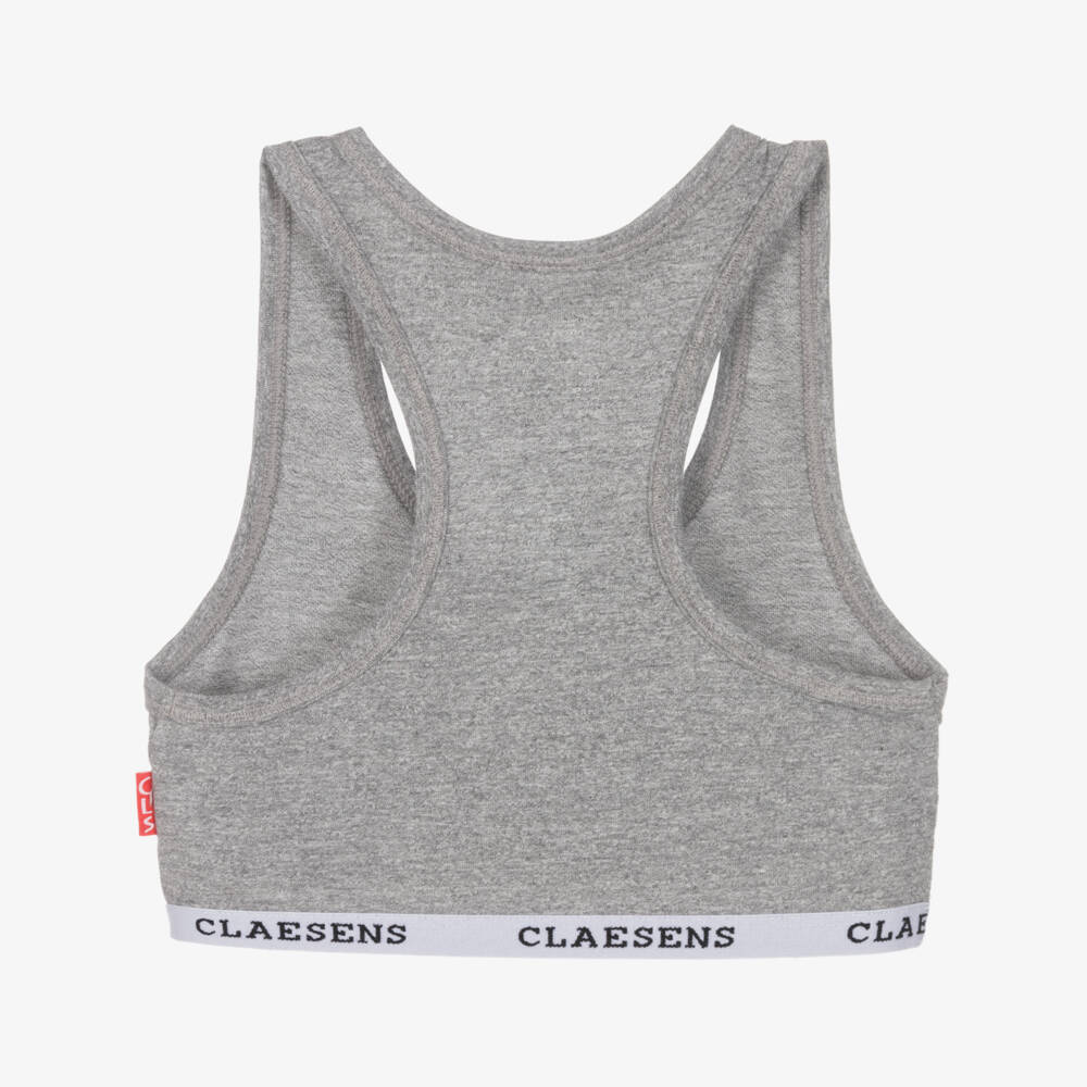 Claesen's-Girls Grey Racerback Vest | Childrensalon Outlet