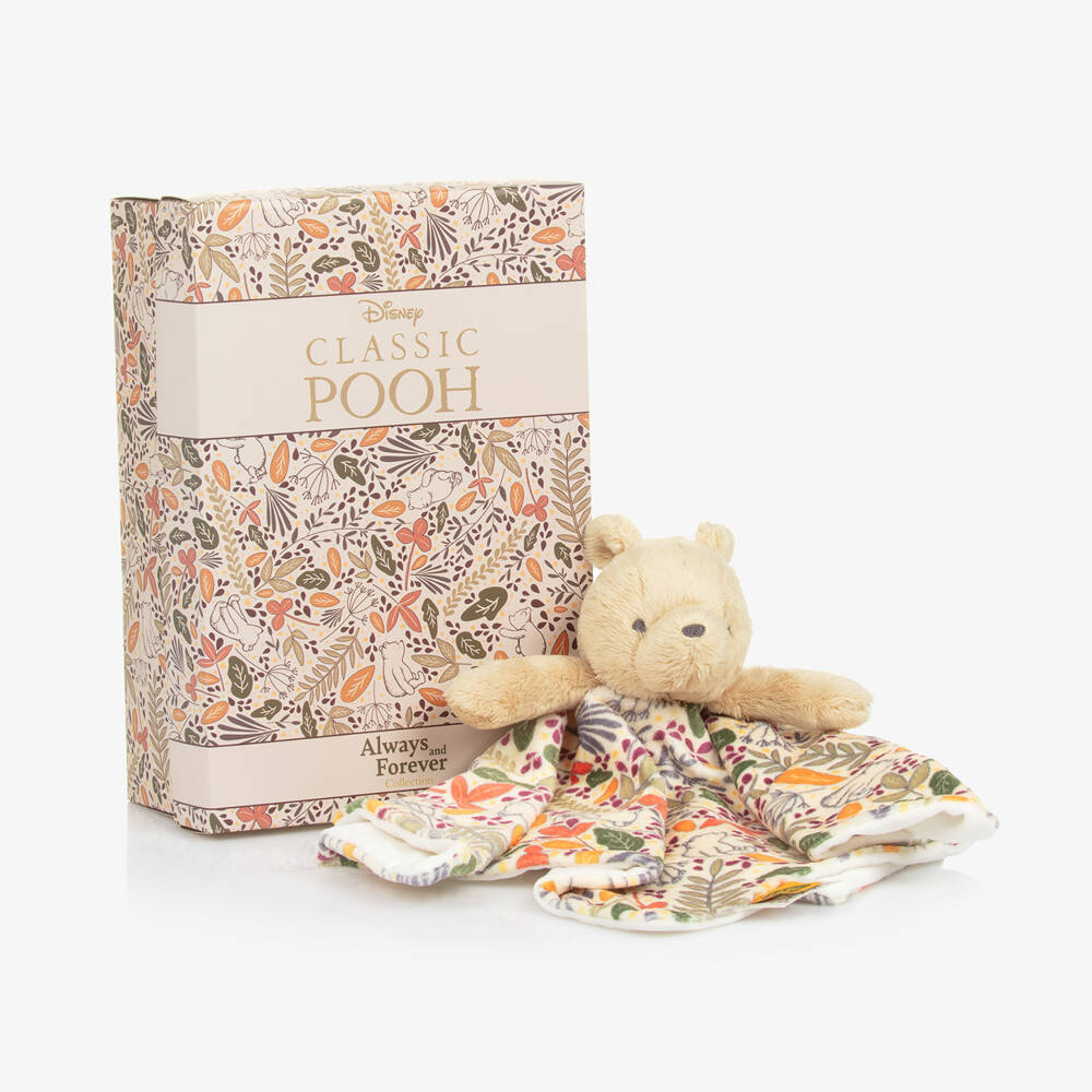 Rainbow Designs-Classic Pooh Bear Plush Doudou (35cm) | Childrensalon Outlet