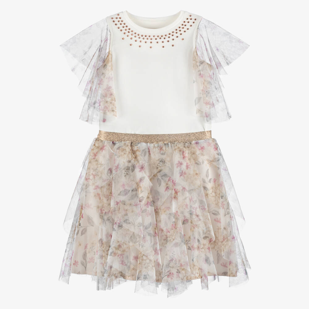 Coeur by Childrensalon-Floral Skirt Set | Childrensalon Outlet