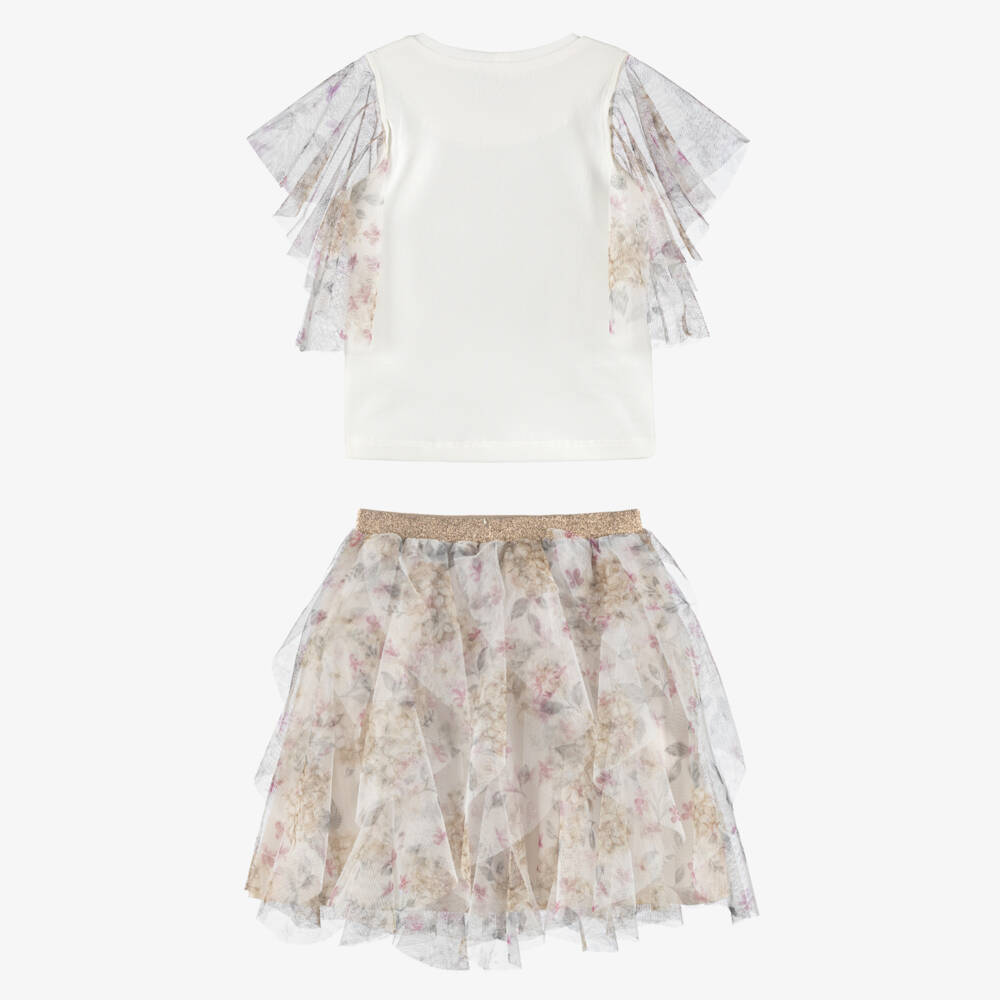 Coeur by Childrensalon-Floral Skirt Set | Childrensalon Outlet