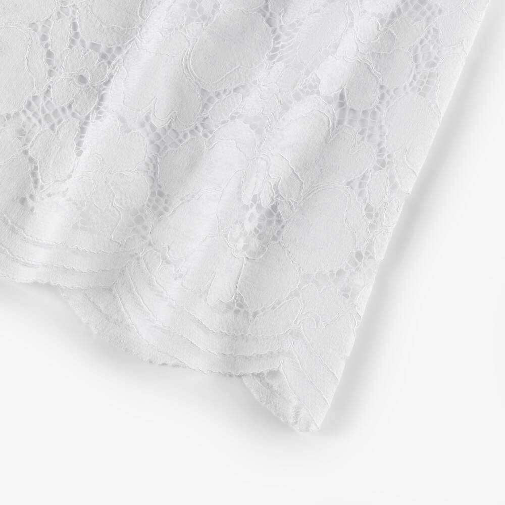 Coeur by Childrensalon-Girls Elegant White Lace Dress | Childrensalon Outlet