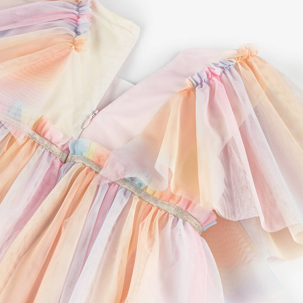 Coeur by Childrensalon-Girls Pastel Tulle Angel Dress | Childrensalon Outlet