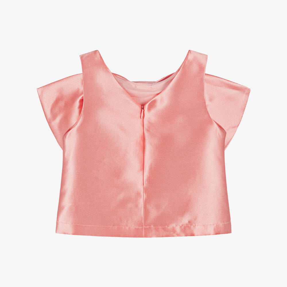 Coeur by Childrensalon-Girls' Pink Ribbon Top | Childrensalon Outlet