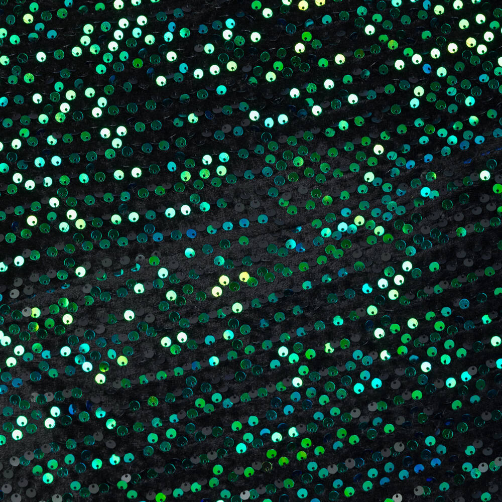 Coeur by Childrensalon-فستان مخملي أزرق-أخضر لامع للبنات | Childrensalon Outlet