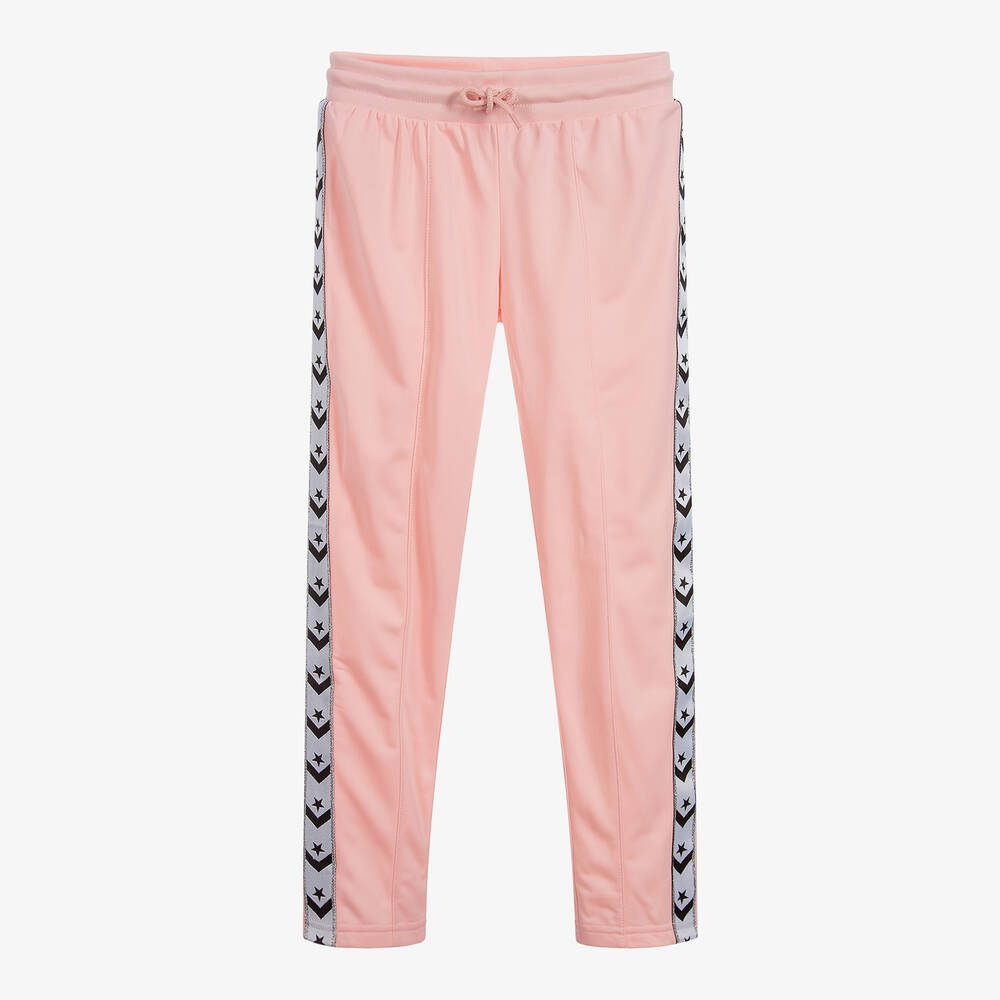 Converse - Girls Pink Logo Joggers | Childrensalon