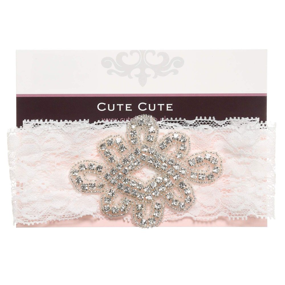  كيوت كيوت-طوق للرأس دانتيل لون عاجي | Childrensalon Outlet
