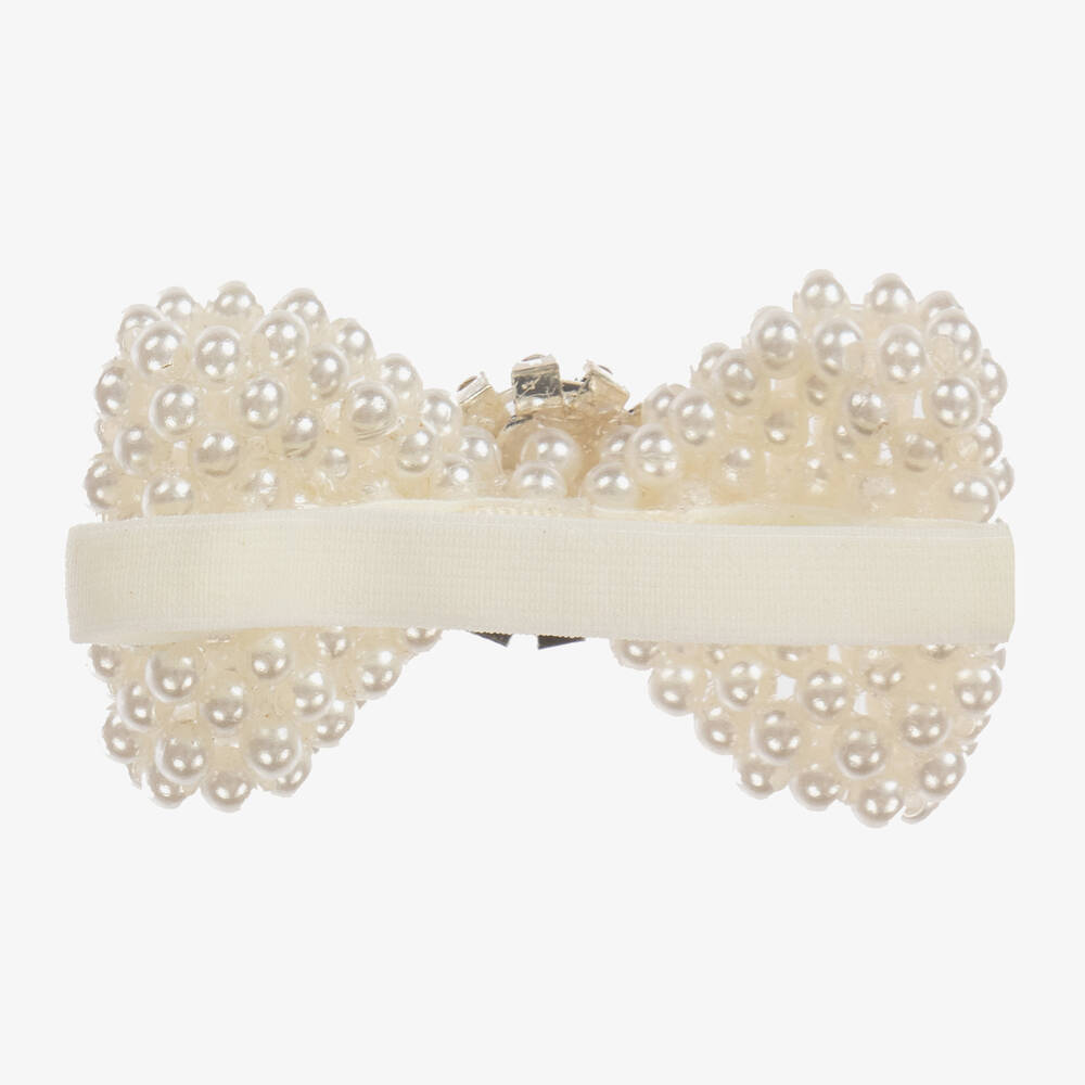 Cute Cute-Кремовый браслет с жемчужинами | Childrensalon Outlet