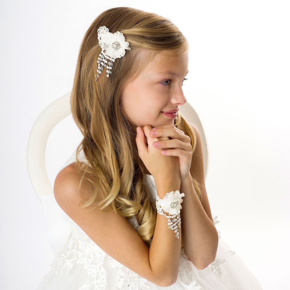 Cute Cute-Бело-кремовый браслет | Childrensalon Outlet