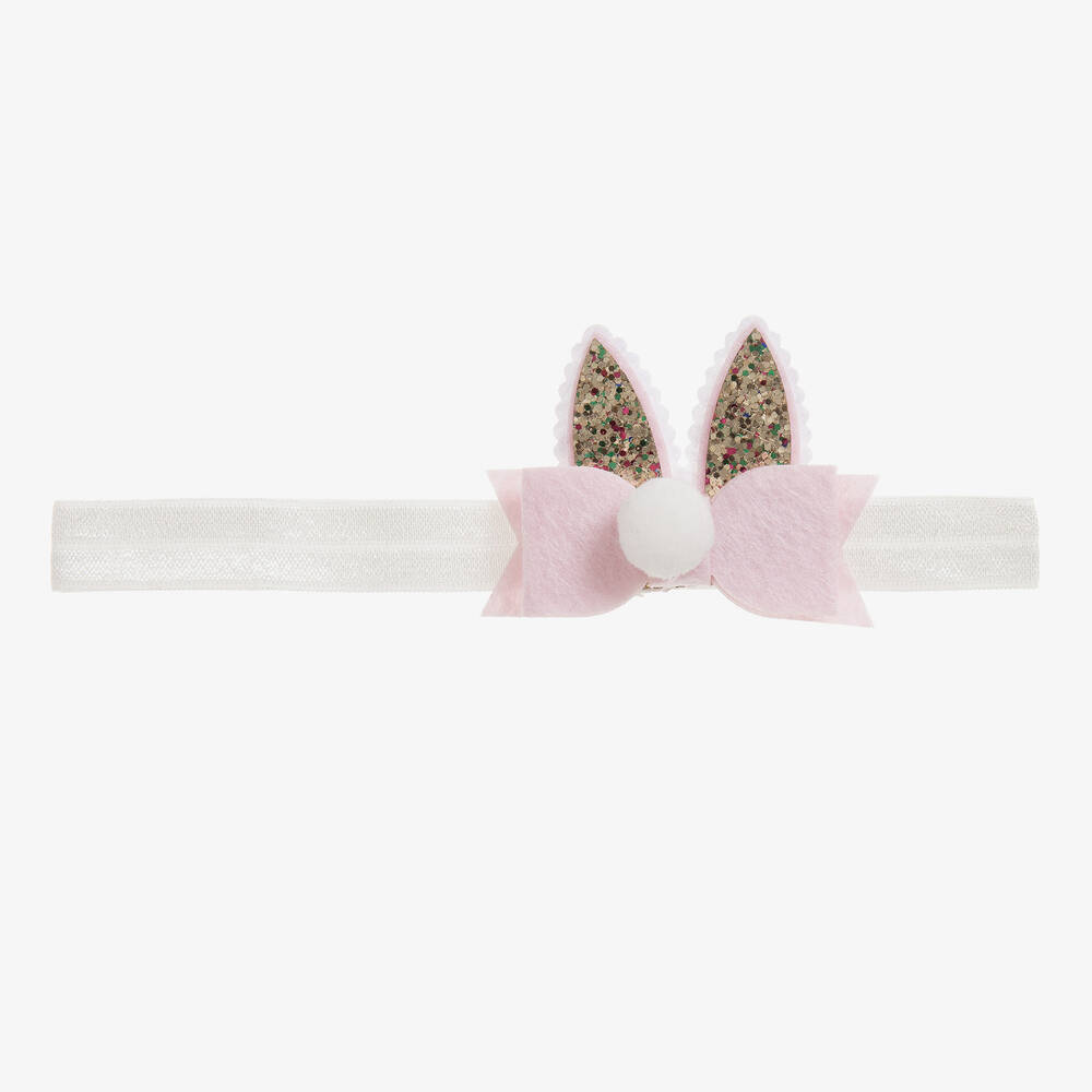 Cute Cute - Ободок с розовыми заячьими ушками | Childrensalon
