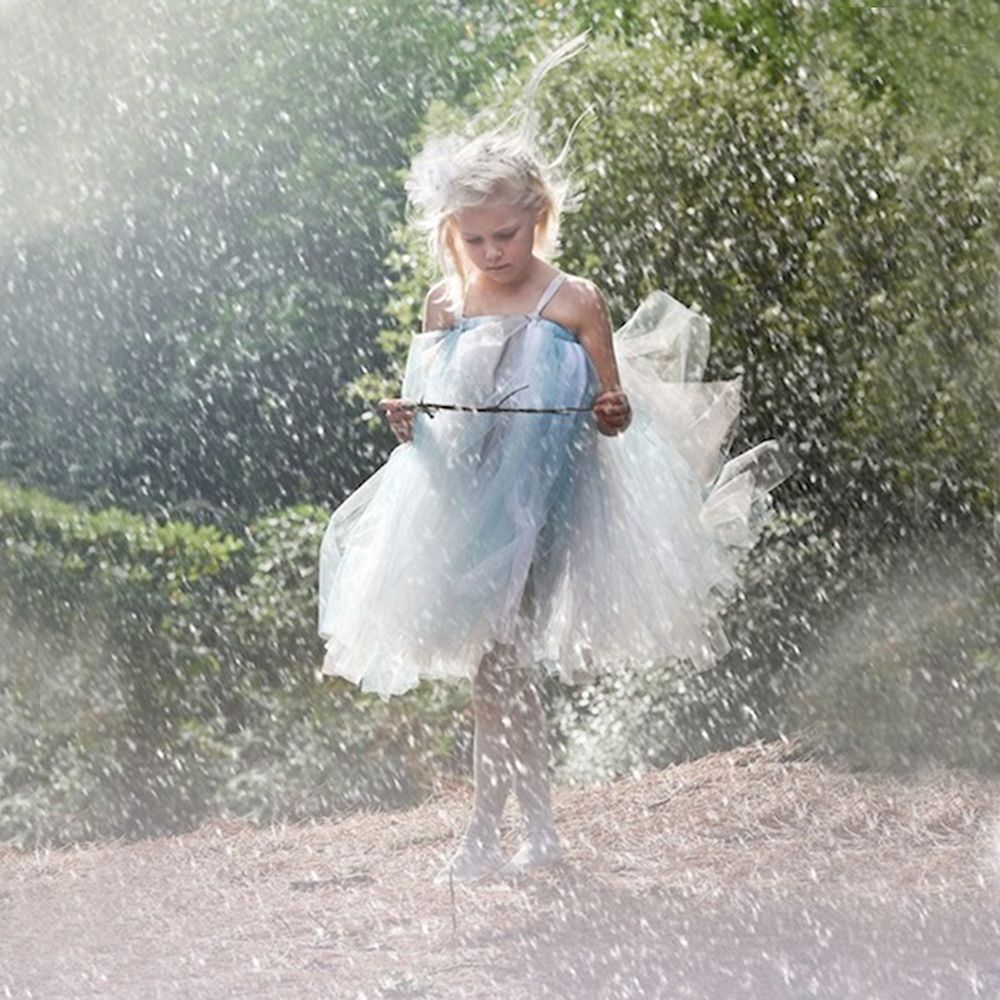 Dainty Dizzy-Голубое платье-пачка из тюля | Childrensalon Outlet