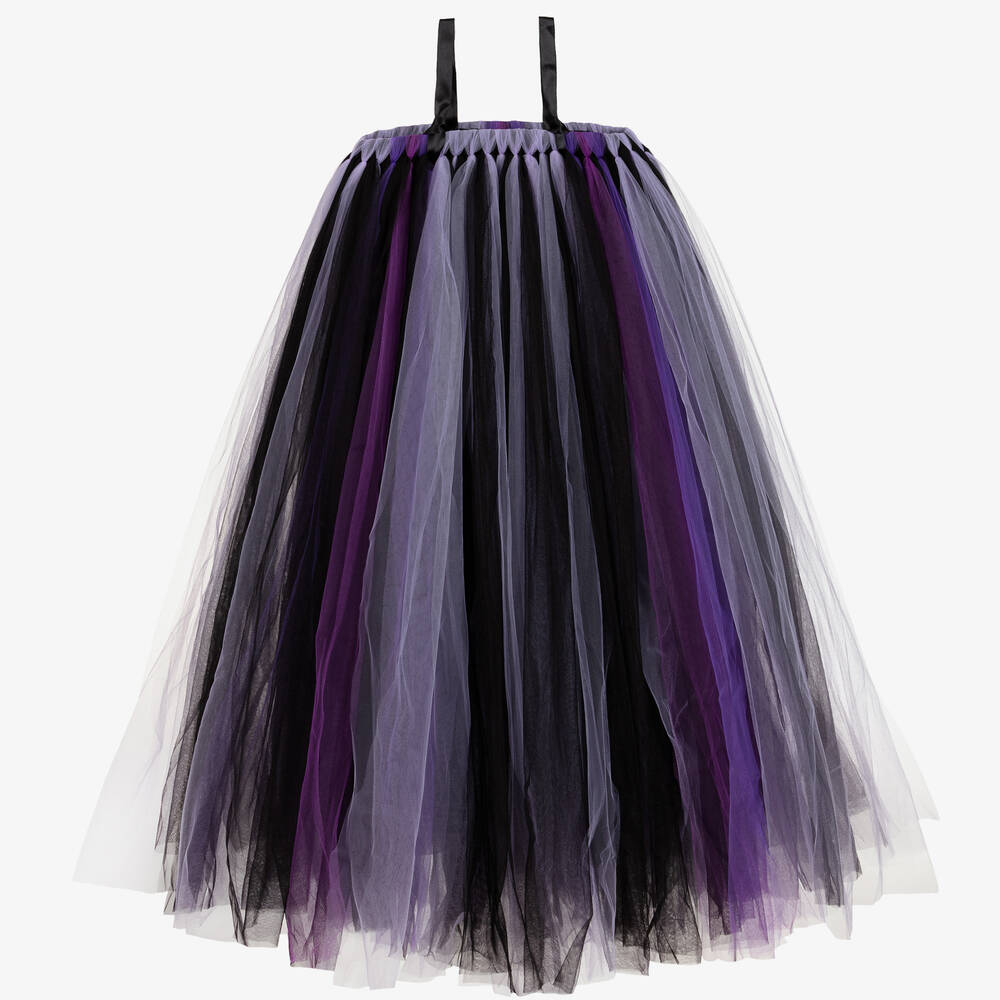 Dainty Dizzy - Girls Purple Tulle Tutu Dress | Childrensalon