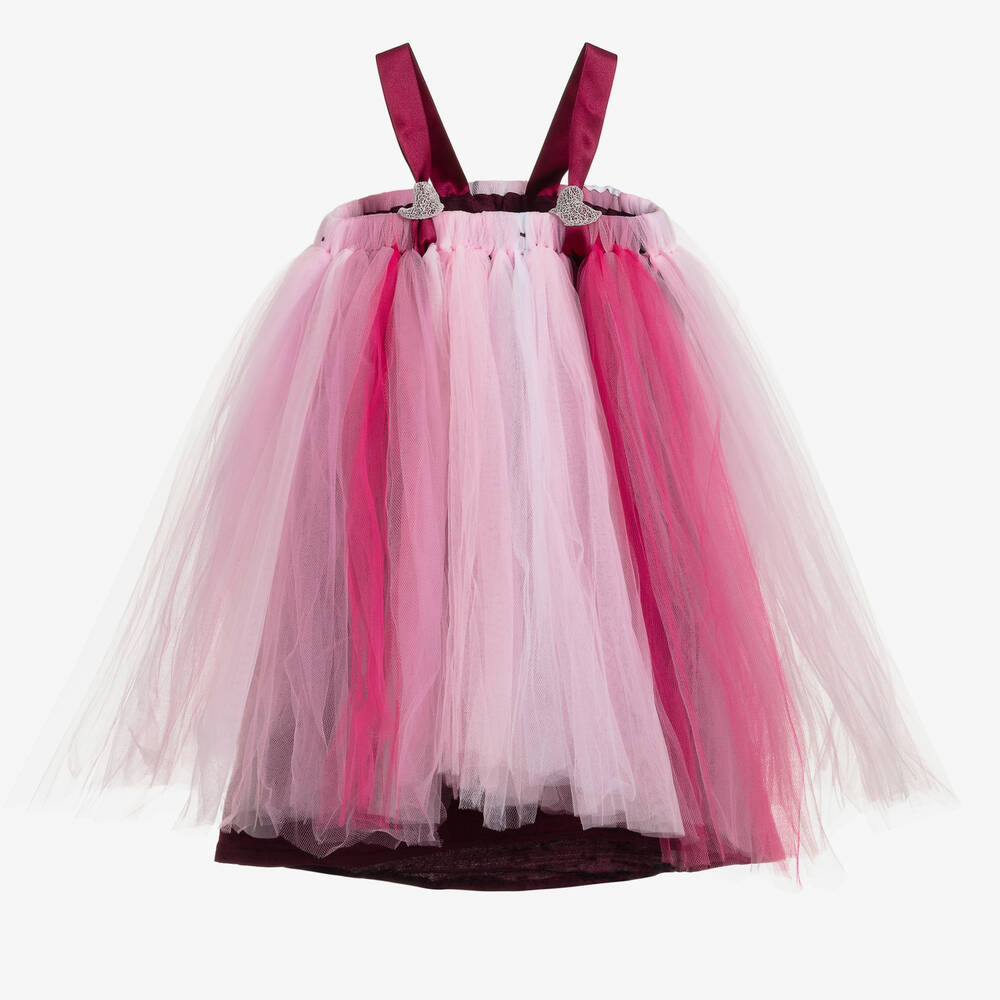 Dainty Dizzy - Tüllkleid in Rosa & Violett | Childrensalon