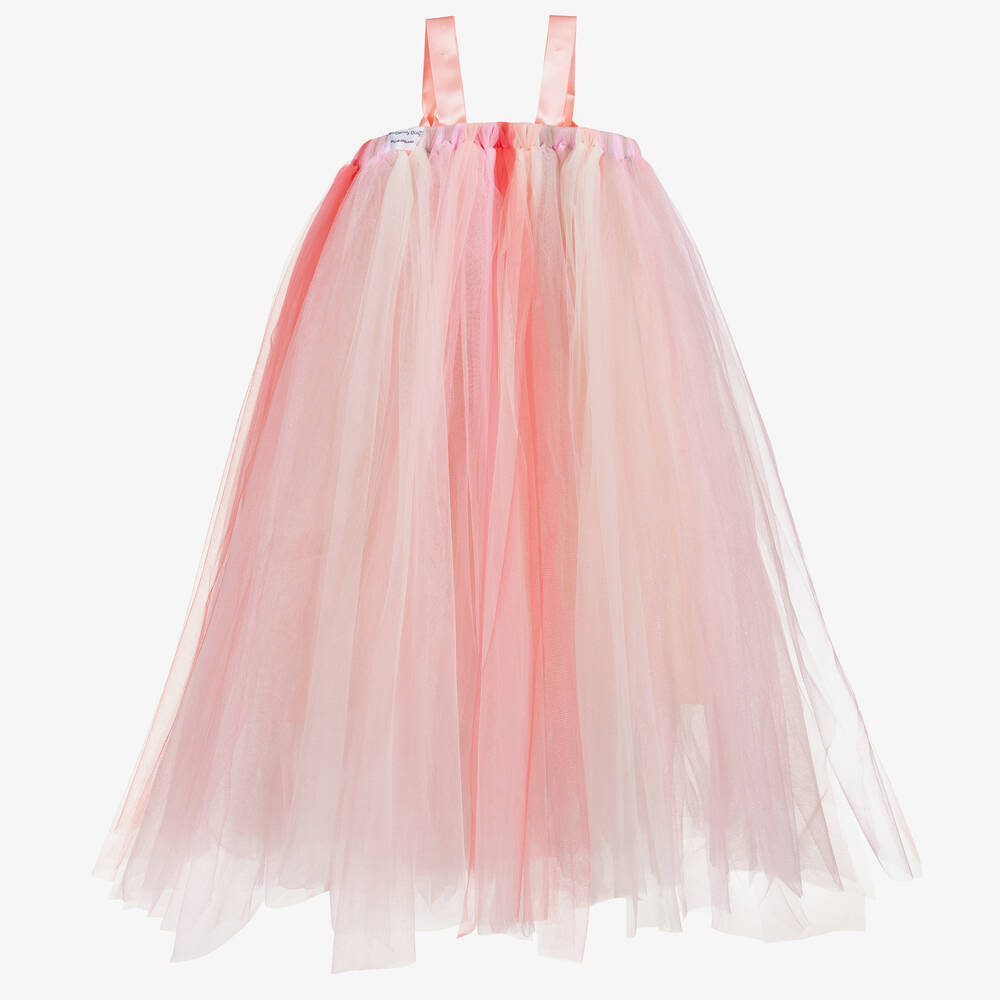 Dainty Dizzy-Pink Tulle Tutu Dress | Childrensalon Outlet