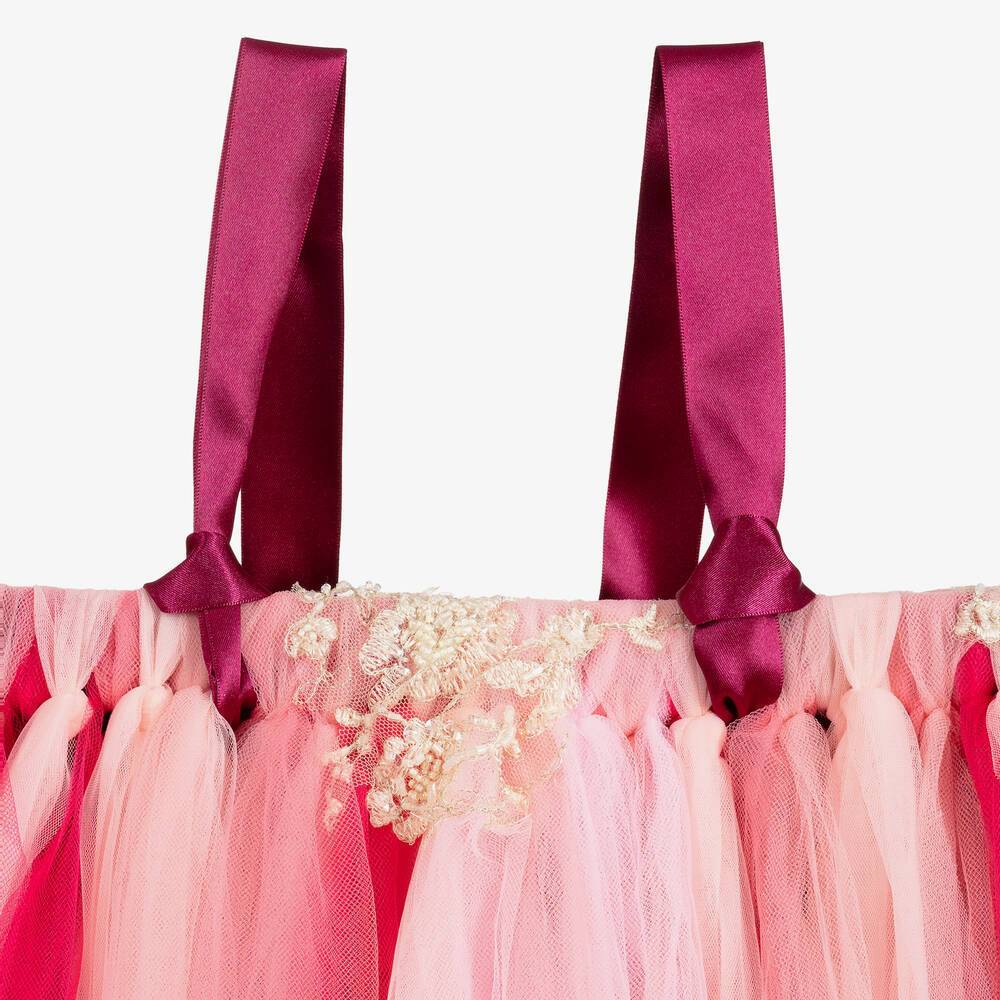 Dainty Dizzy-Розовое платье-пачка из тюля | Childrensalon Outlet