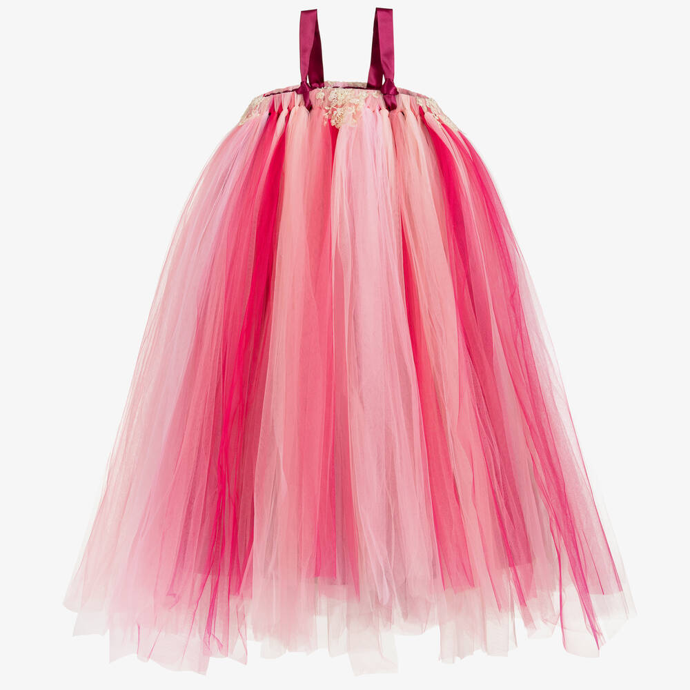 Dainty Dizzy - Robe tutu rose en tulle | Childrensalon