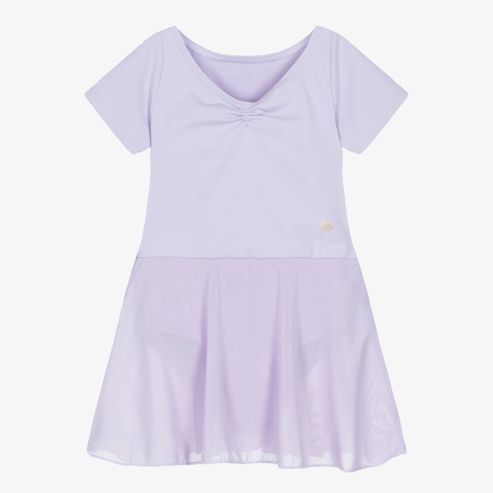 Danskin-Girls Lilac Purple Leotard Dress | Childrensalon Outlet