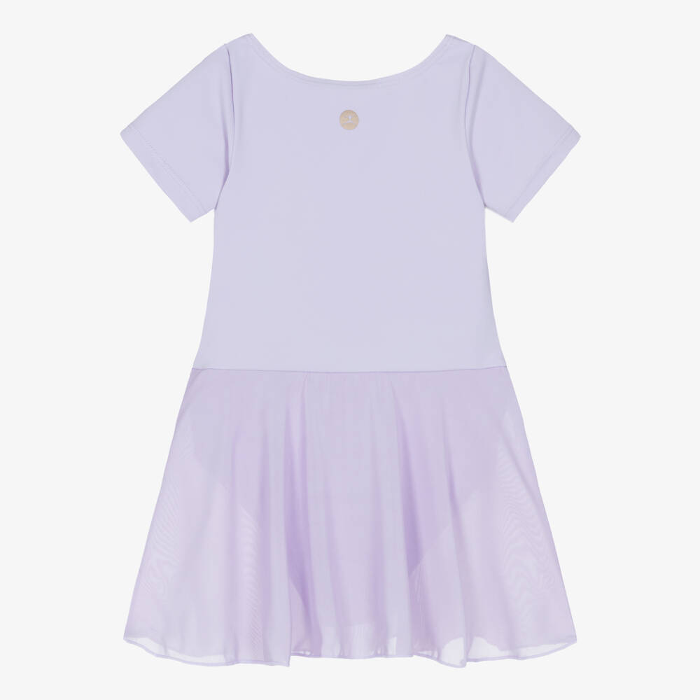 Danskin-فستان بليسيه باللون البنفسجي للبنات | Childrensalon Outlet