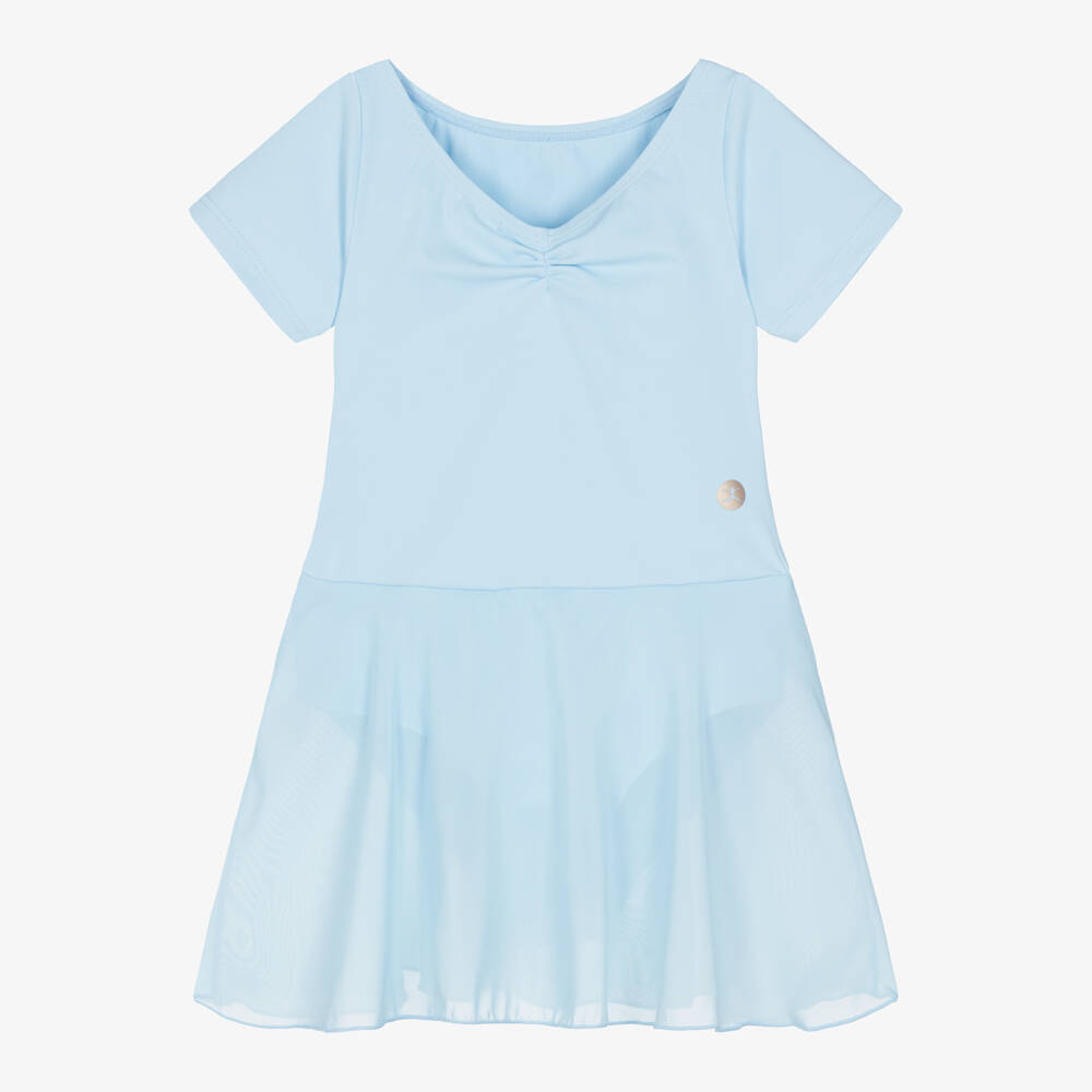 Danskin-Girls Pale Blue Leotard Dress | Childrensalon Outlet