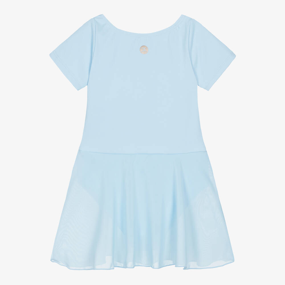 Danskin-Girls Pale Blue Leotard Dress | Childrensalon Outlet