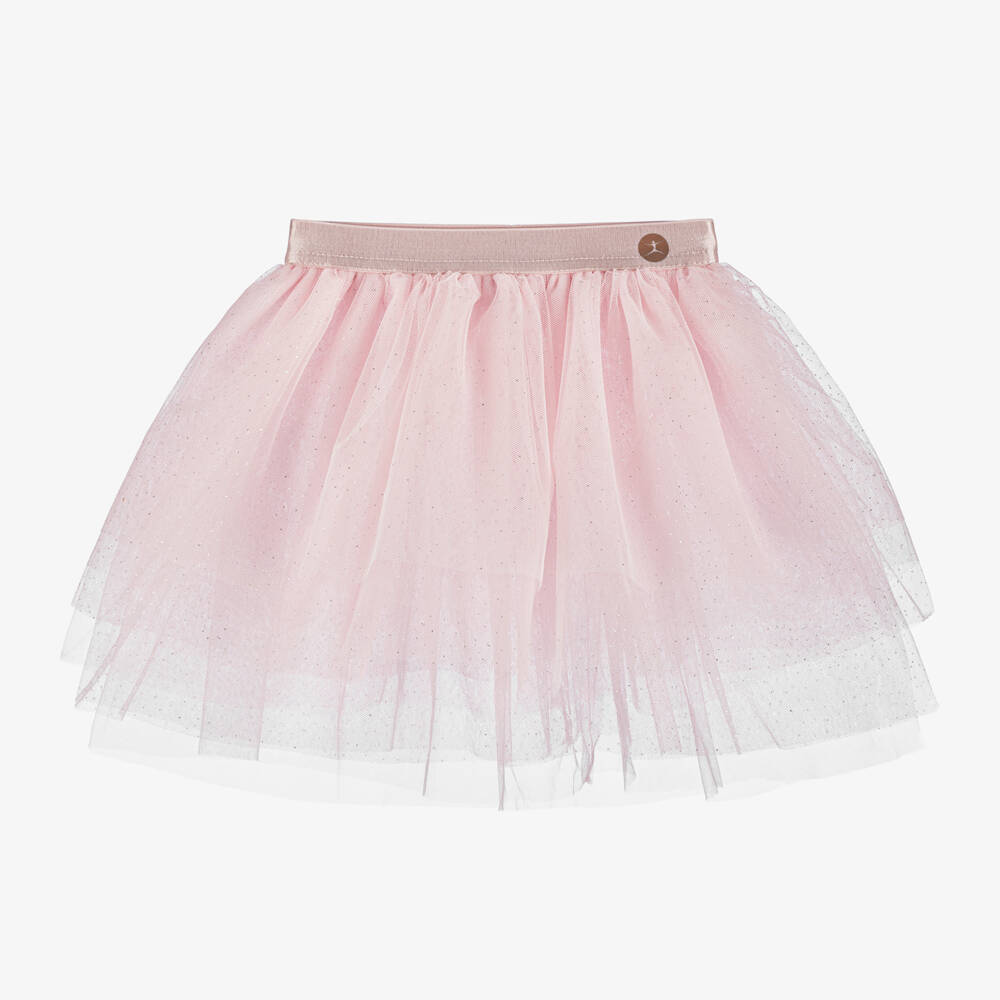 Danskin-تنورة تول وردية براقة للبنات | Childrensalon Outlet