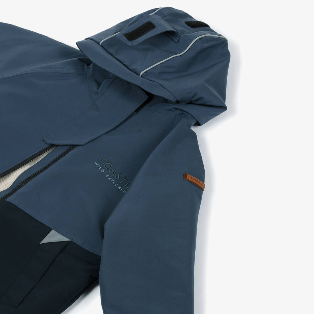 Töastie-Dark Blue Weatherproof Changing Coat | Childrensalon Outlet