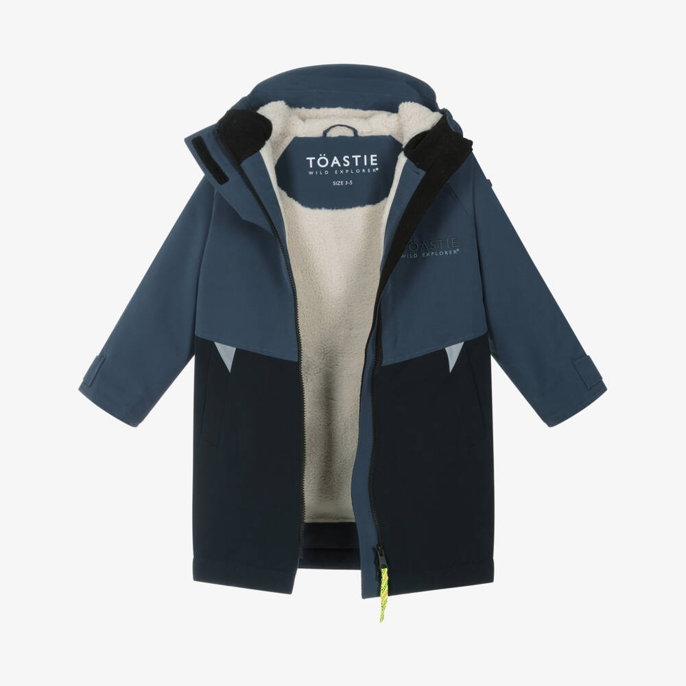 Töastie-Dark Blue Weatherproof Changing Coat | Childrensalon Outlet