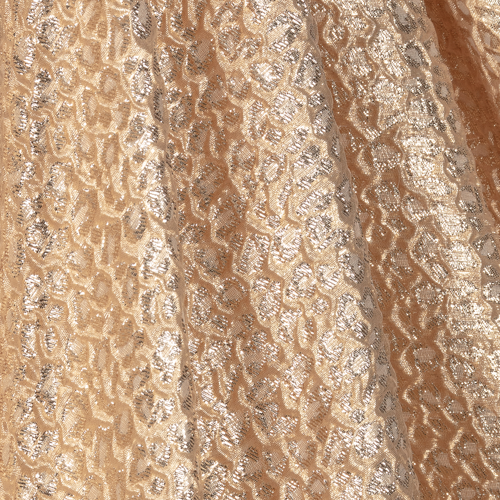 David Charles-Beige & Gold Brocade Dress | Childrensalon Outlet