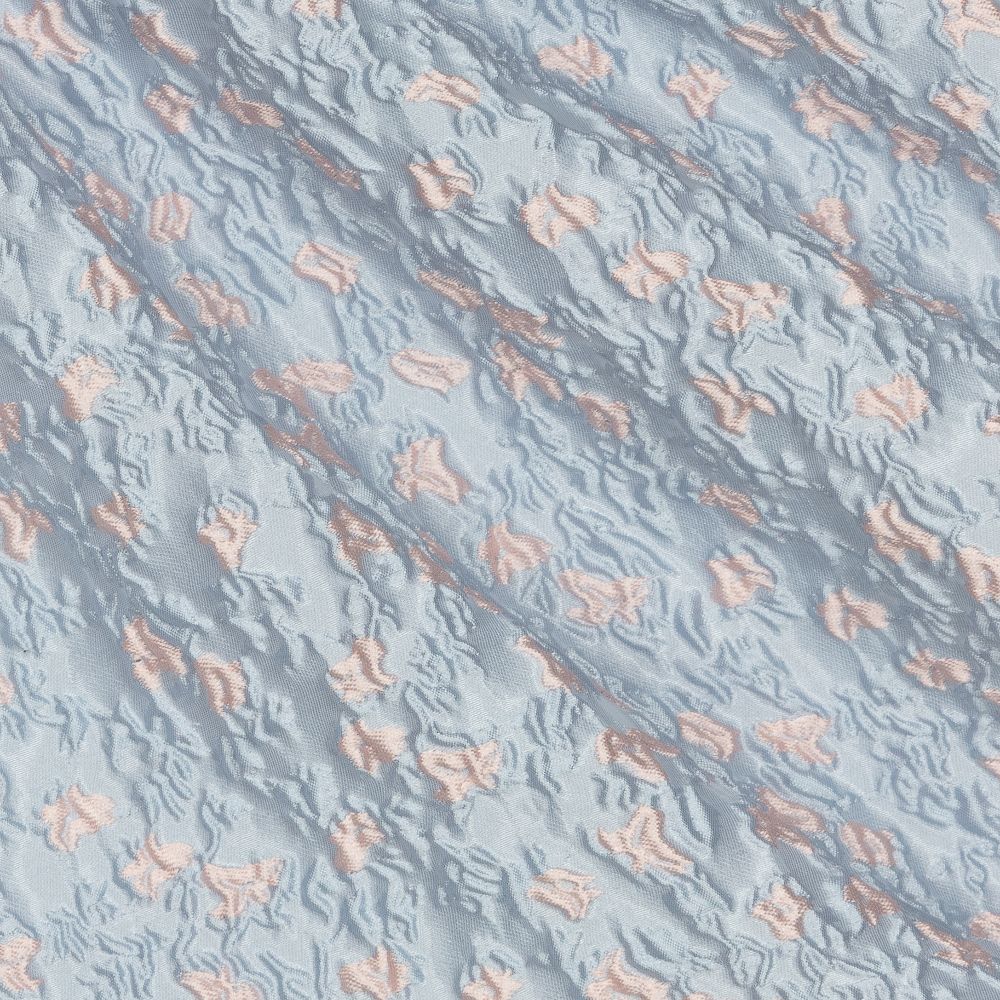 David Charles-Голубое платье из парчи для девочек | Childrensalon Outlet