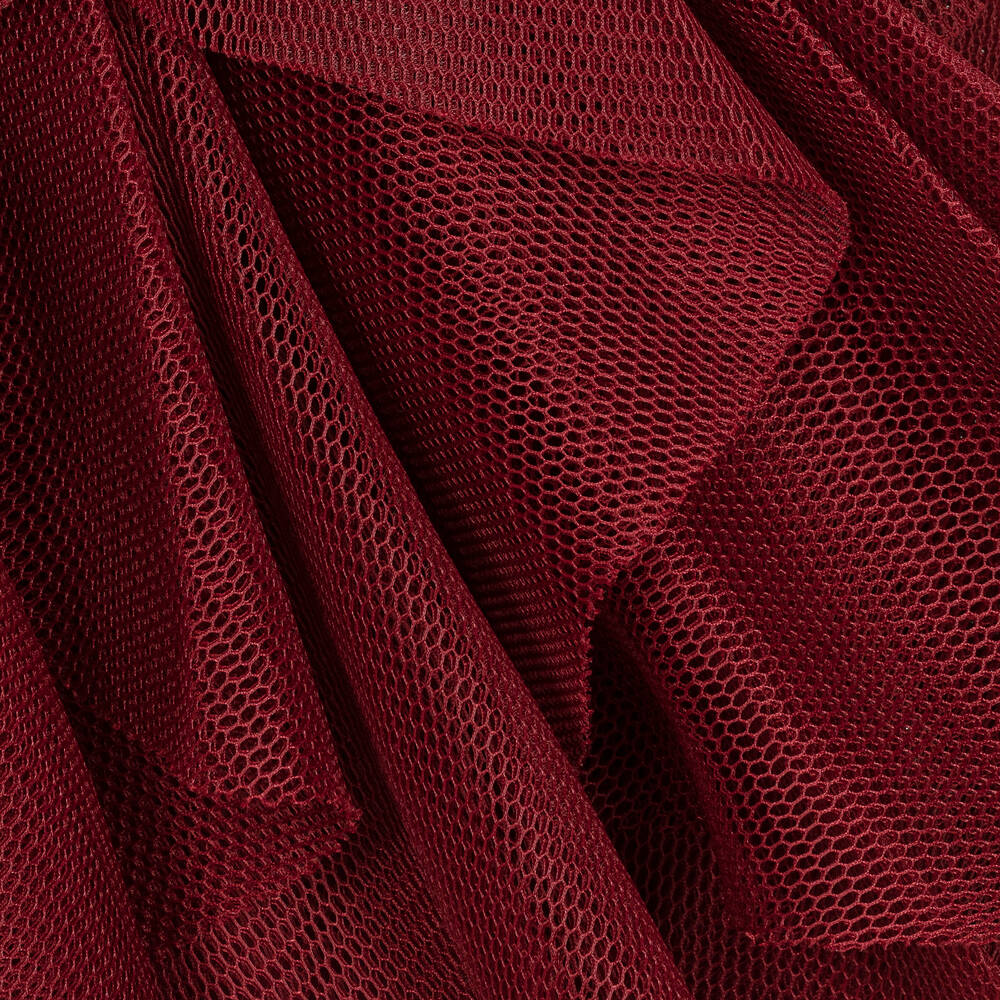 David Charles-Бордовое велюровое платье | Childrensalon Outlet