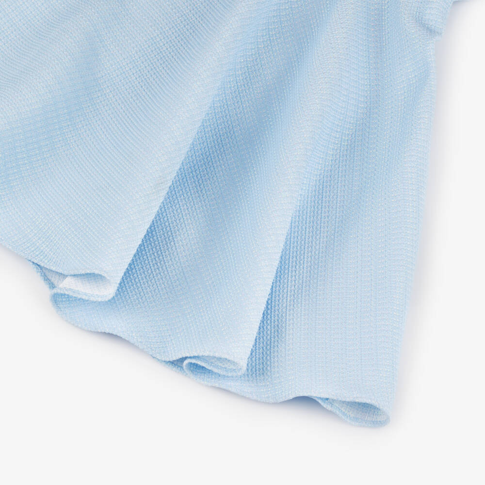 David Charles-Girls Elegant Blue Jewel Dress | Childrensalon Outlet