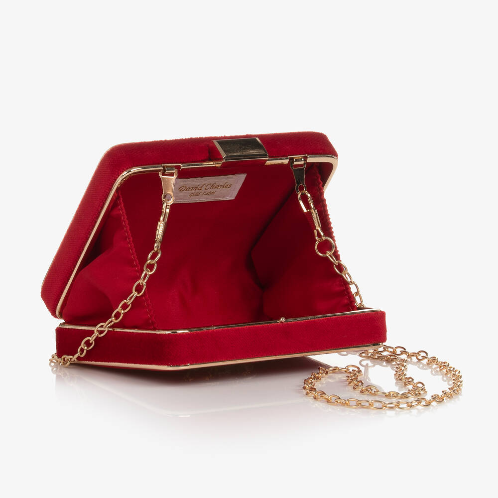 Charles and top keith velvet bag