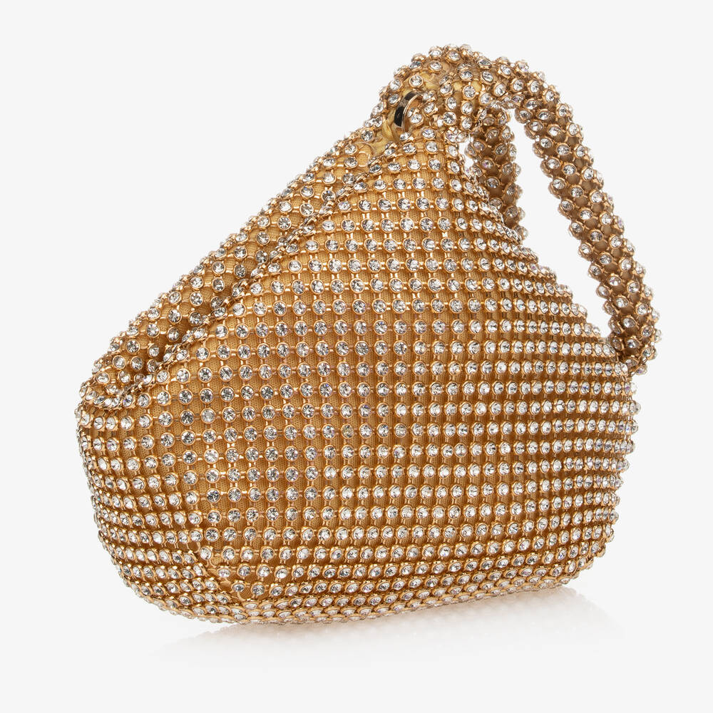  ديفيد تشارلز-حقيبة لون ذهبي للبنات (15 سم) | Childrensalon Outlet