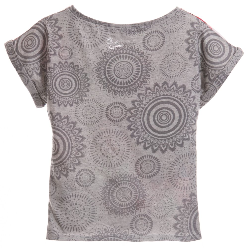 Desigual-Girls Bright Jewel T-Shirt | Childrensalon Outlet