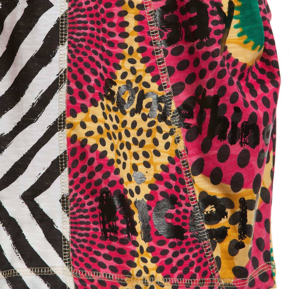 Desigual-Jersey Sleeveless Aztec Dress with Sequin  | Childrensalon Outlet